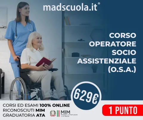 Corso OSA Operatore Socio - Assistenziale